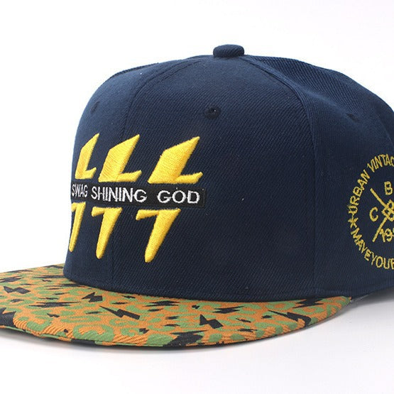 Wholesale Embroidered Lightning Men's Hat Baseball Cap ACC-HT-Huic014