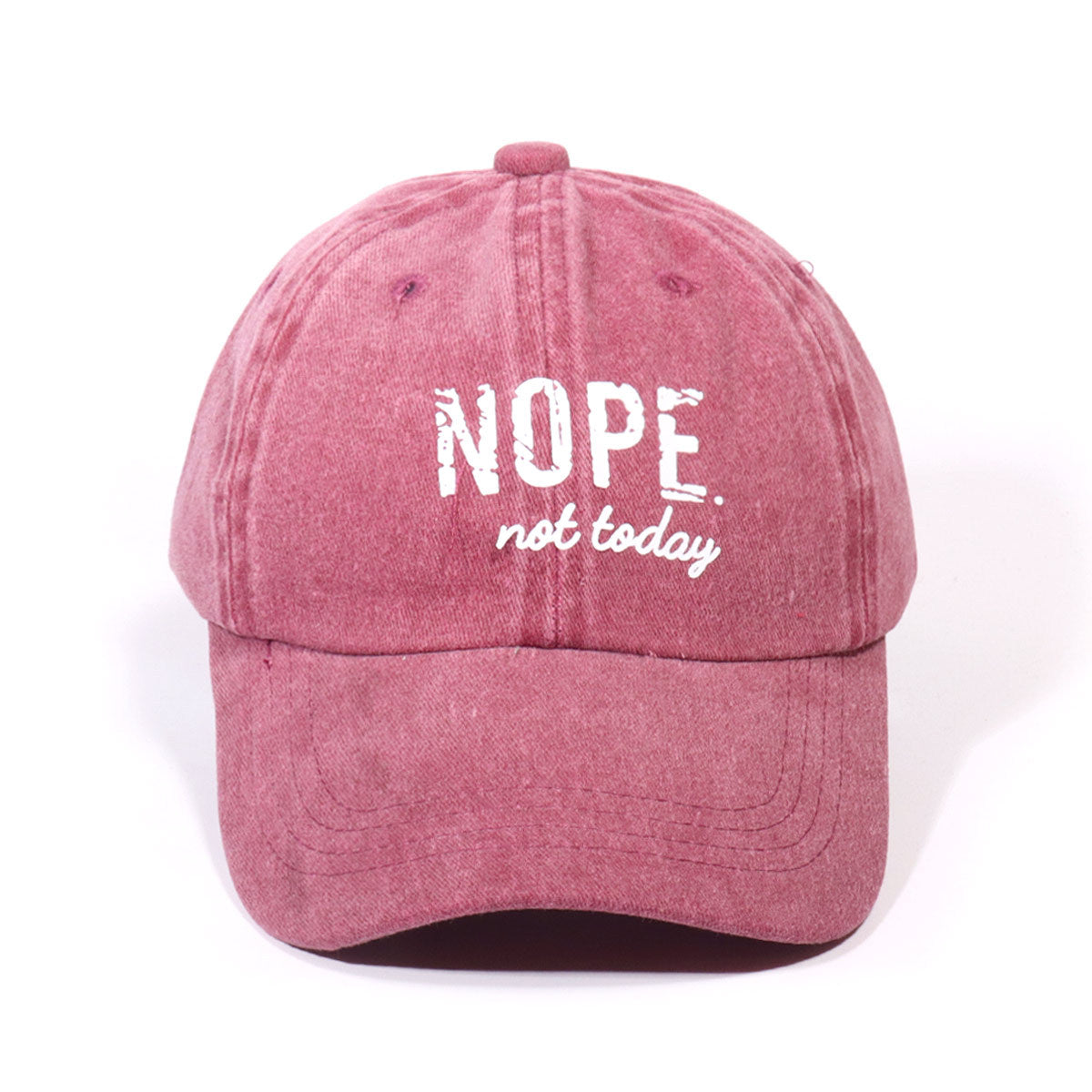 Wholesale Washed Baseball Cap Letter Print Retro Cap