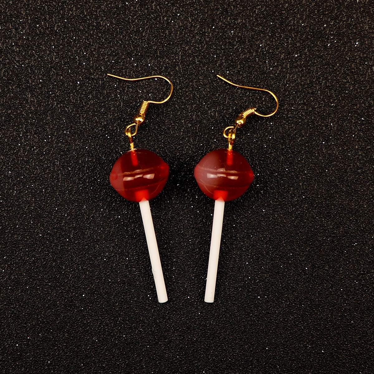 Wholesale  Cute Personality Gradient Lollipop Earrings