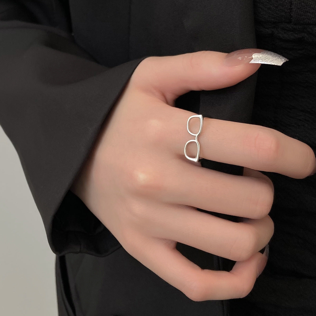 Wholesale love open Small Gold Watch Couple  Ring