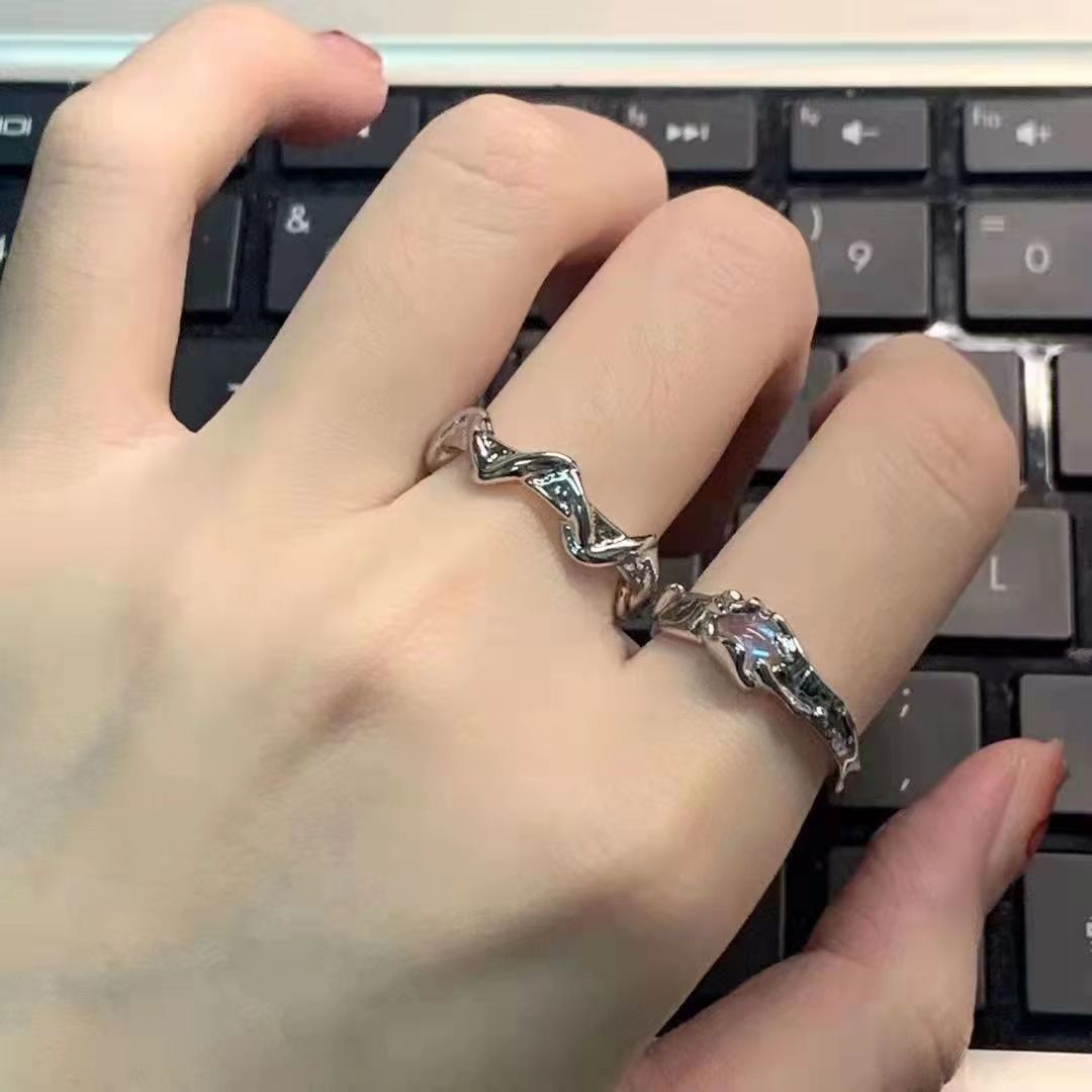 Wholesale Minimalist Silver Zircon Cross Ring Trendy Women S Fashion Accessory For Everyday Wear Or Boutique Resale