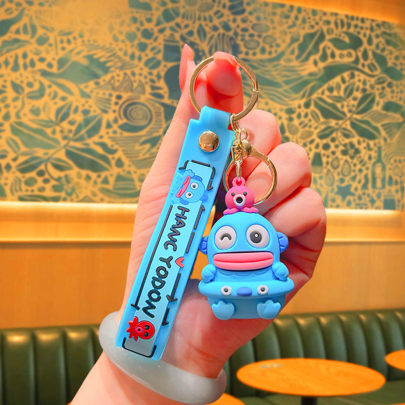 Wholesale Cartoon Fish Silicone Keychain Cute Keychain ACC-KC-JuCai007