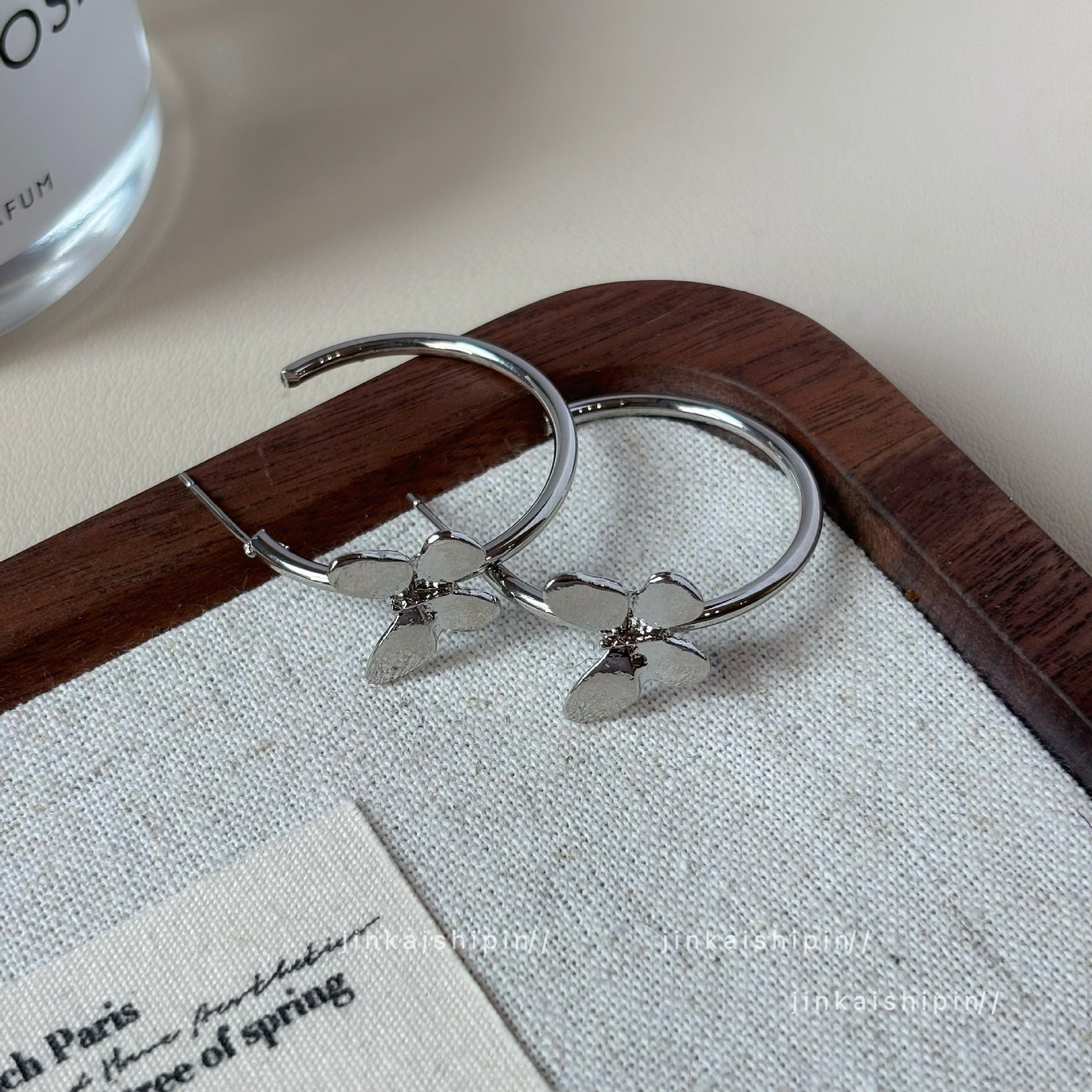 Wholesale silver Butterfly Ear Ring High Beauty  Earrings