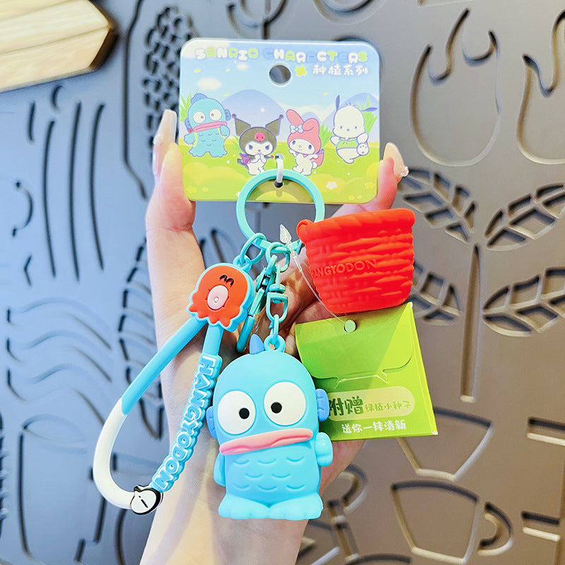 Wholesale Cartoon KuKu PVC Soft Keychain Creative Keychain ACCVIP-KC-HangLi005