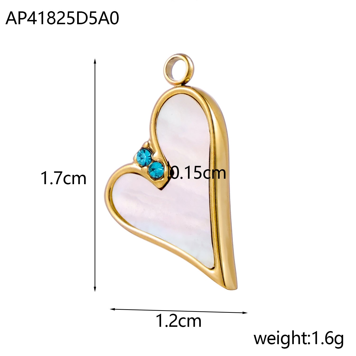 Wholesale Stainless steel retro geometric love flower peach heart pendant
