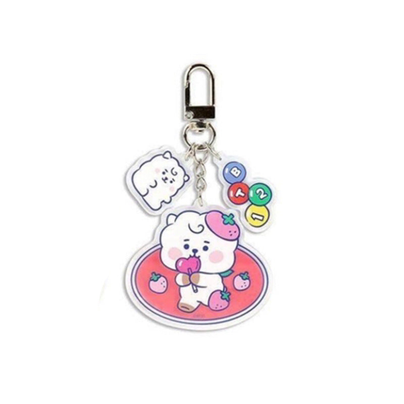 Wholesale Cute cartoon acrylic keychain