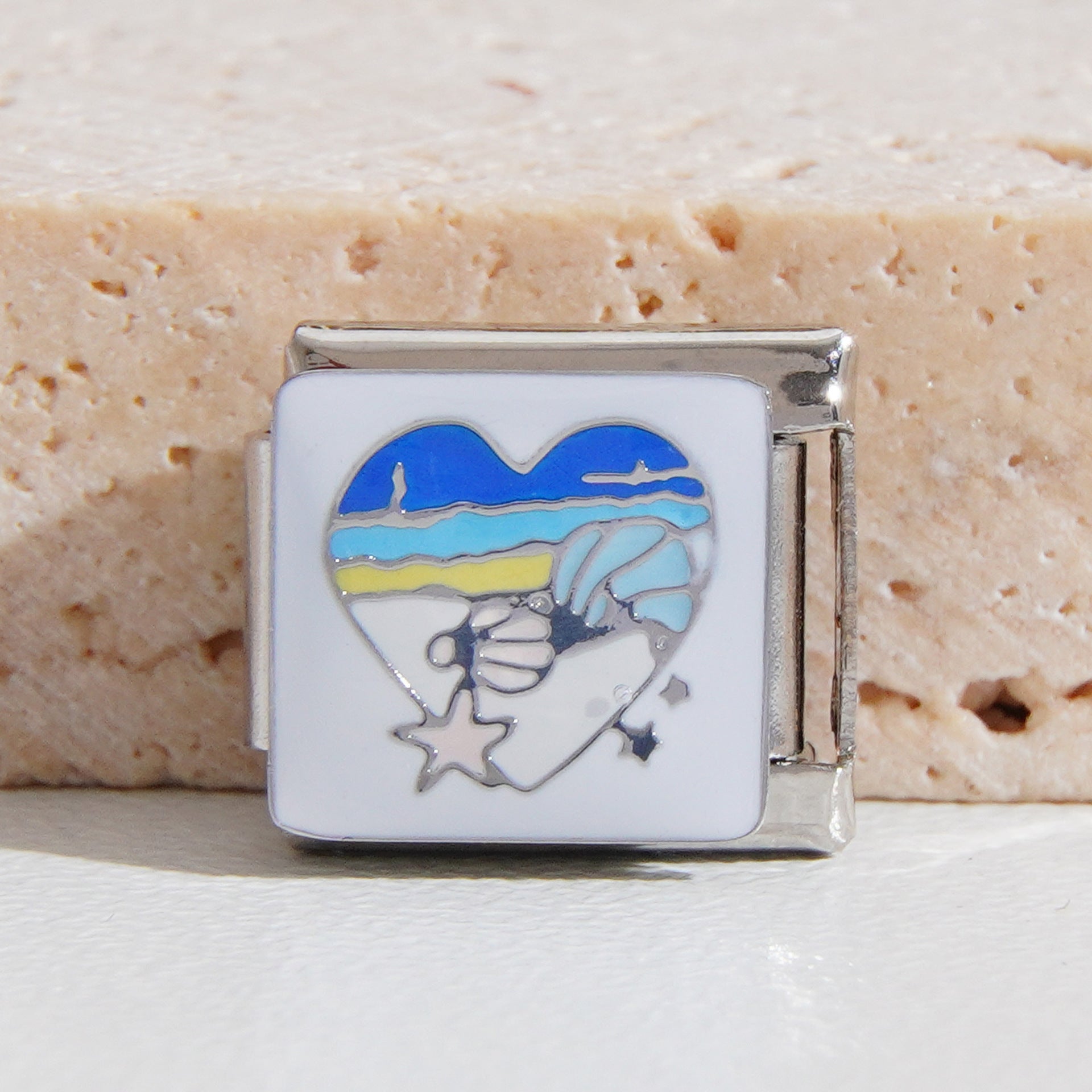 Wholesale Italian Charm Bracelet 9mm DIY Splicing Halloween Stainless Steel Composable Bracelet