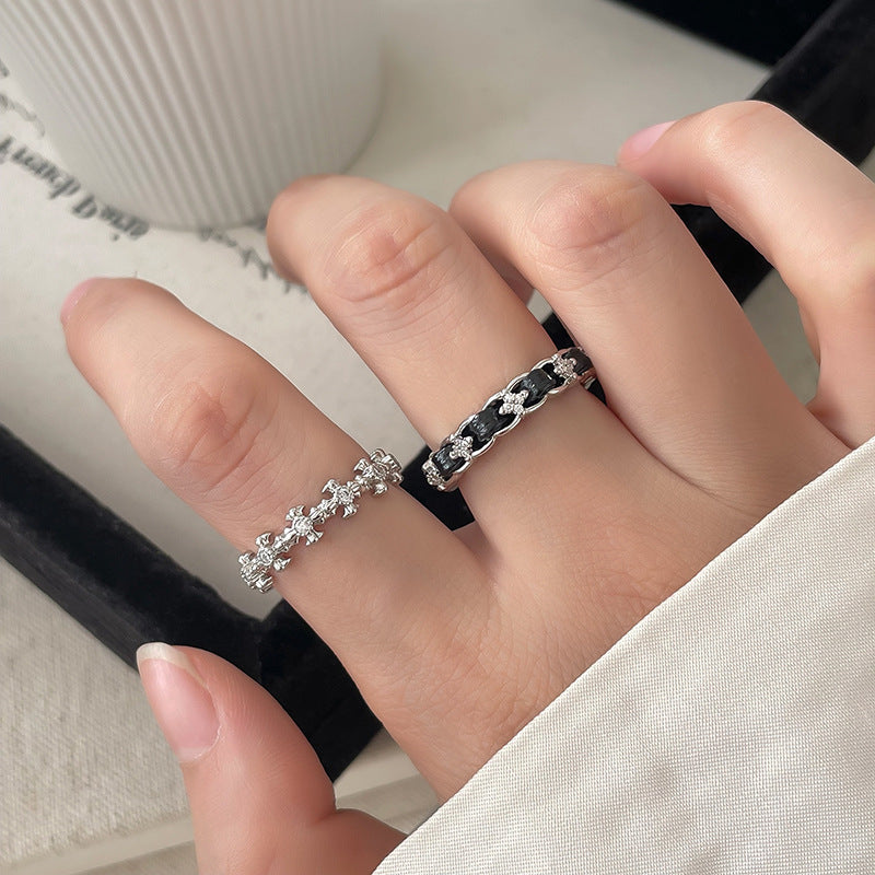 Wholesale Zircon Stacking Open Rings ACC-RS-YY002