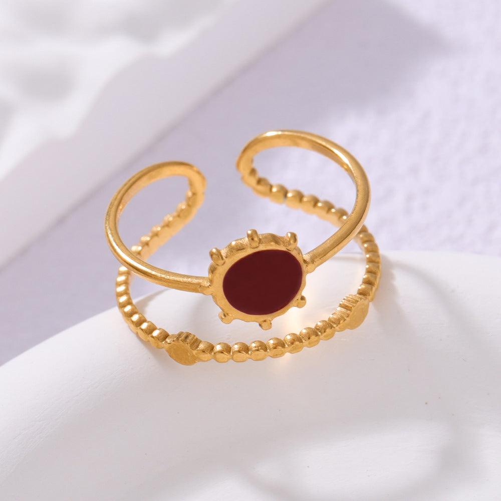 Wholesale Stainless steel open ring