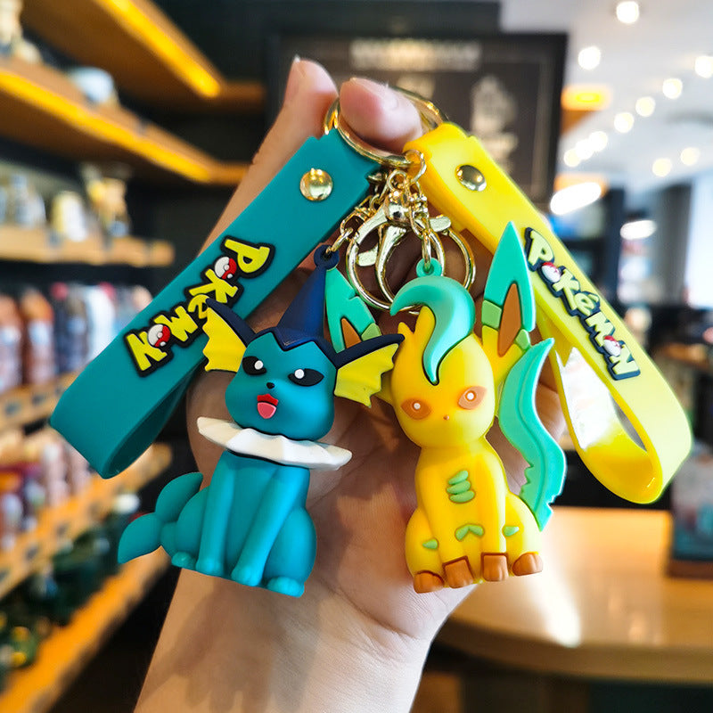 Wholesale Cartoon Cute Silicone Keychains ACC-KC-FanChe005