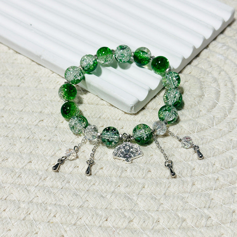 Wholesale  Butterfly Magic Colored Glaze Bracelet