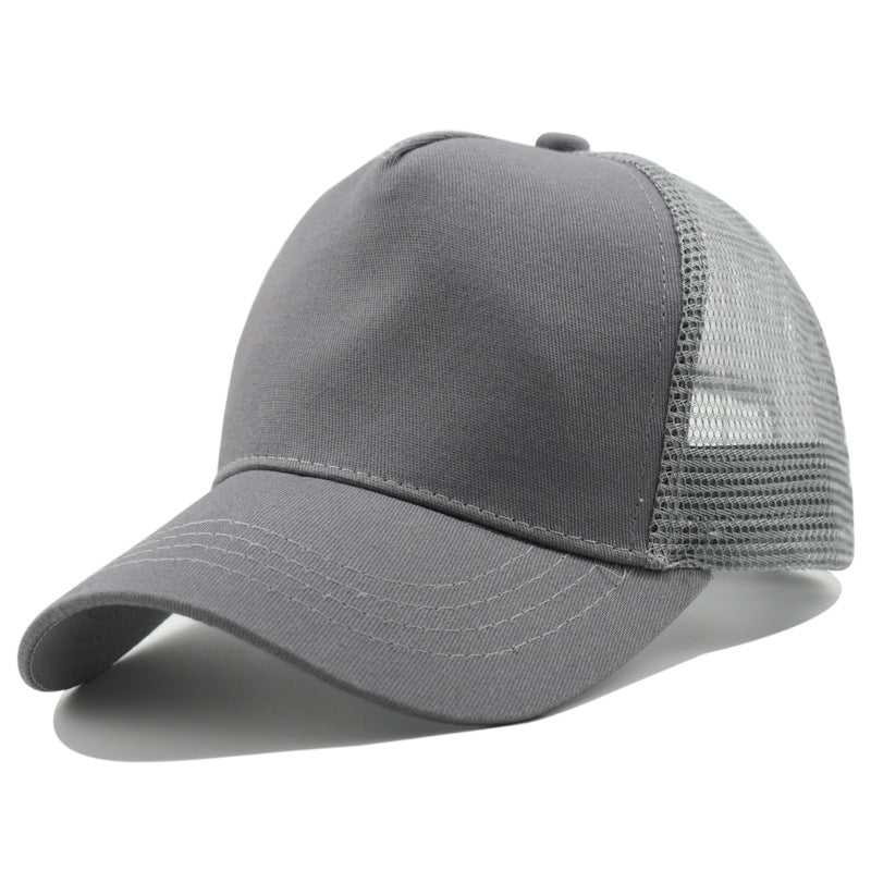 Wholesale Solid Color Five Panel Mesh Hat Baseball Cap ACC-HT-Xiny011