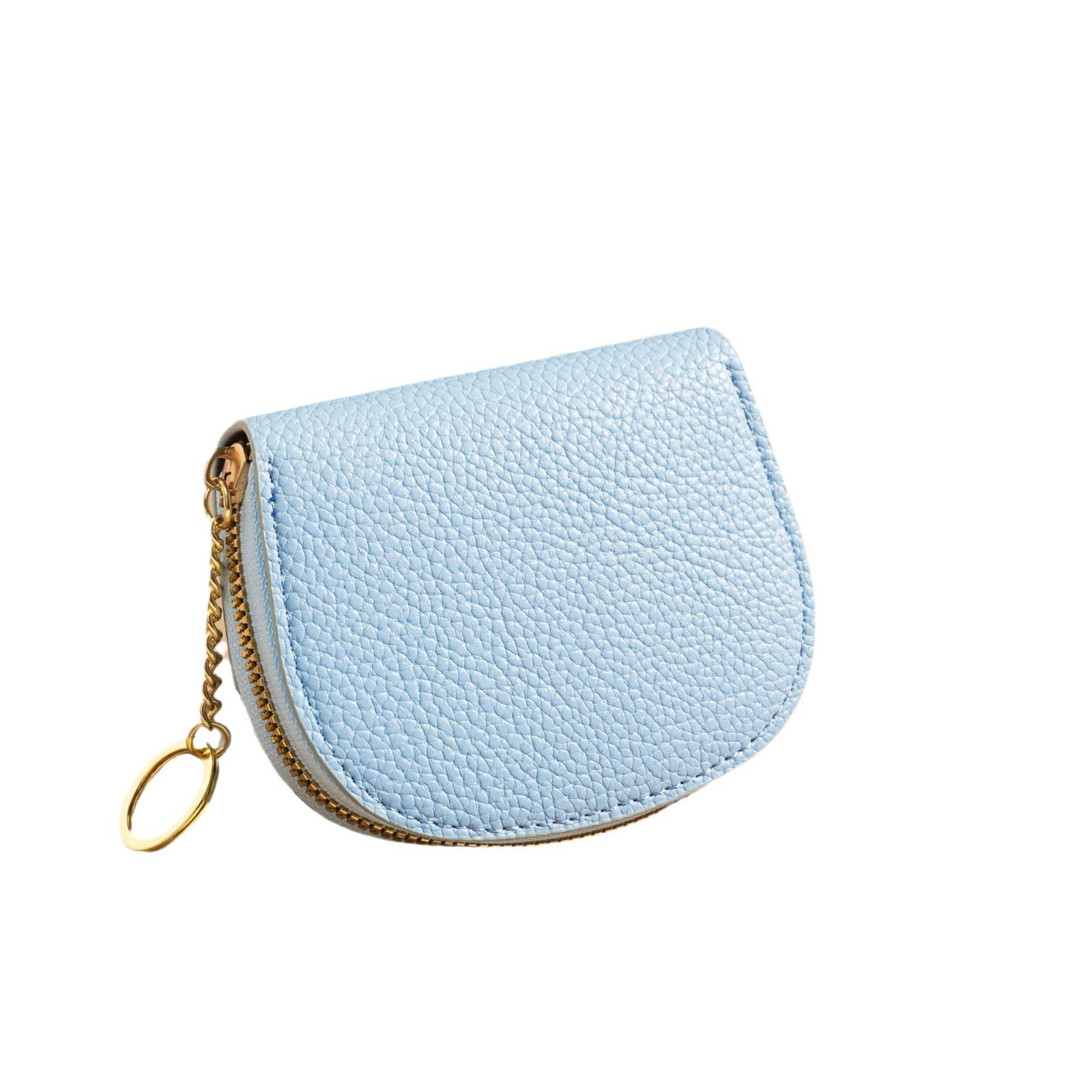 Wholesale Stylish Shell Half Circle Accordion Card Holder PU Credit Card Slots Wallet For Everyday Use