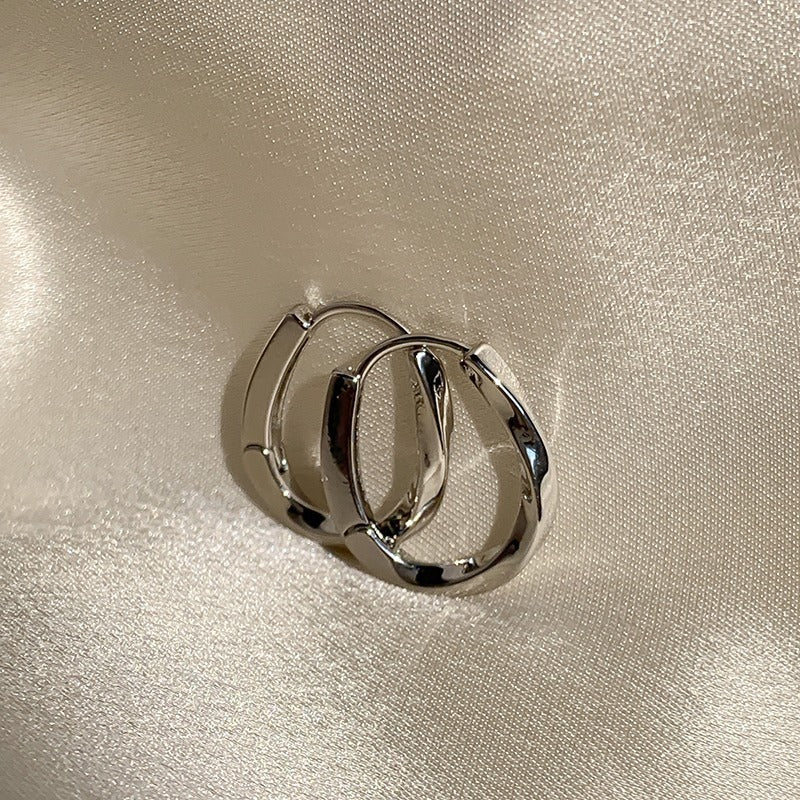 Wholesale Simple Metal Hoop Earrings