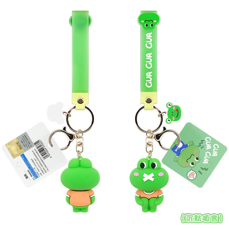 Wholesale Little Frog Cartoon PVC Keychains ACC-KC-Chaow001