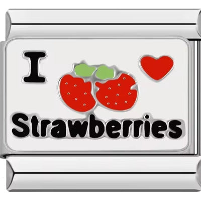 Wholesale 10pcs Italian Charm Bracelet 9mm DIY Splicing Removable Oil Drop Cartoon Stainless Steel Composable Bracelet