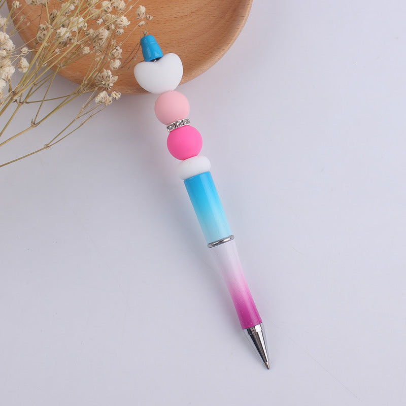 Wholesale creative color gradient plastic multi-functional ballpoint pen