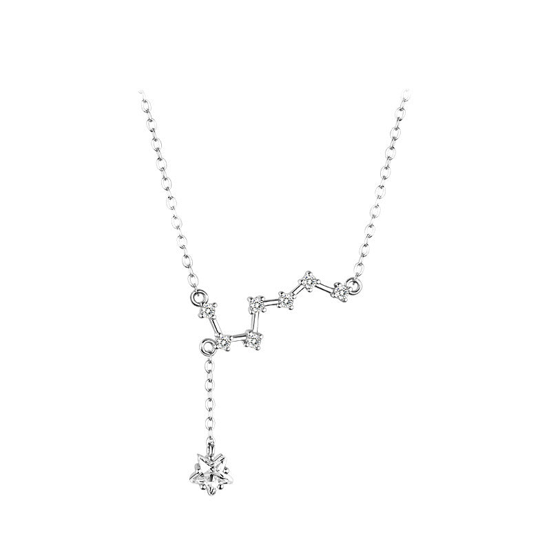Wholesale Big Dipper s925 silver necklace