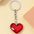 Wholesale 3D three-dimensional glass love keychain