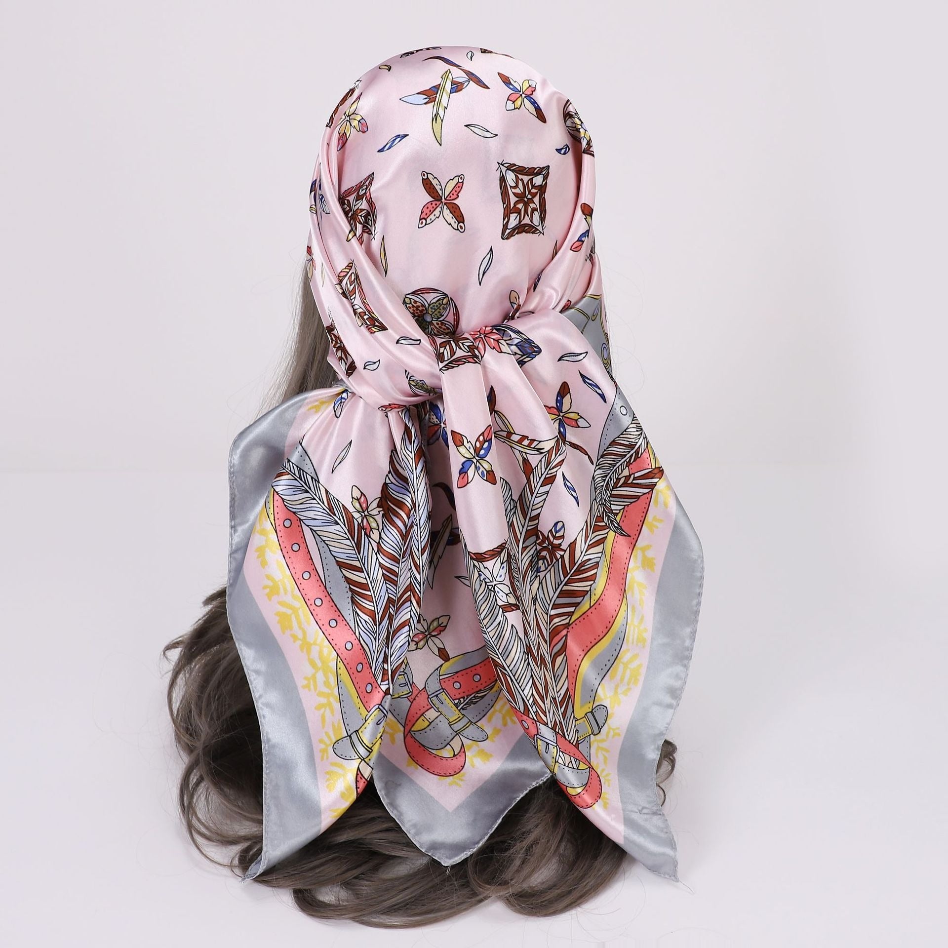 Wholesale 90* 90CM square scarf silk scarf