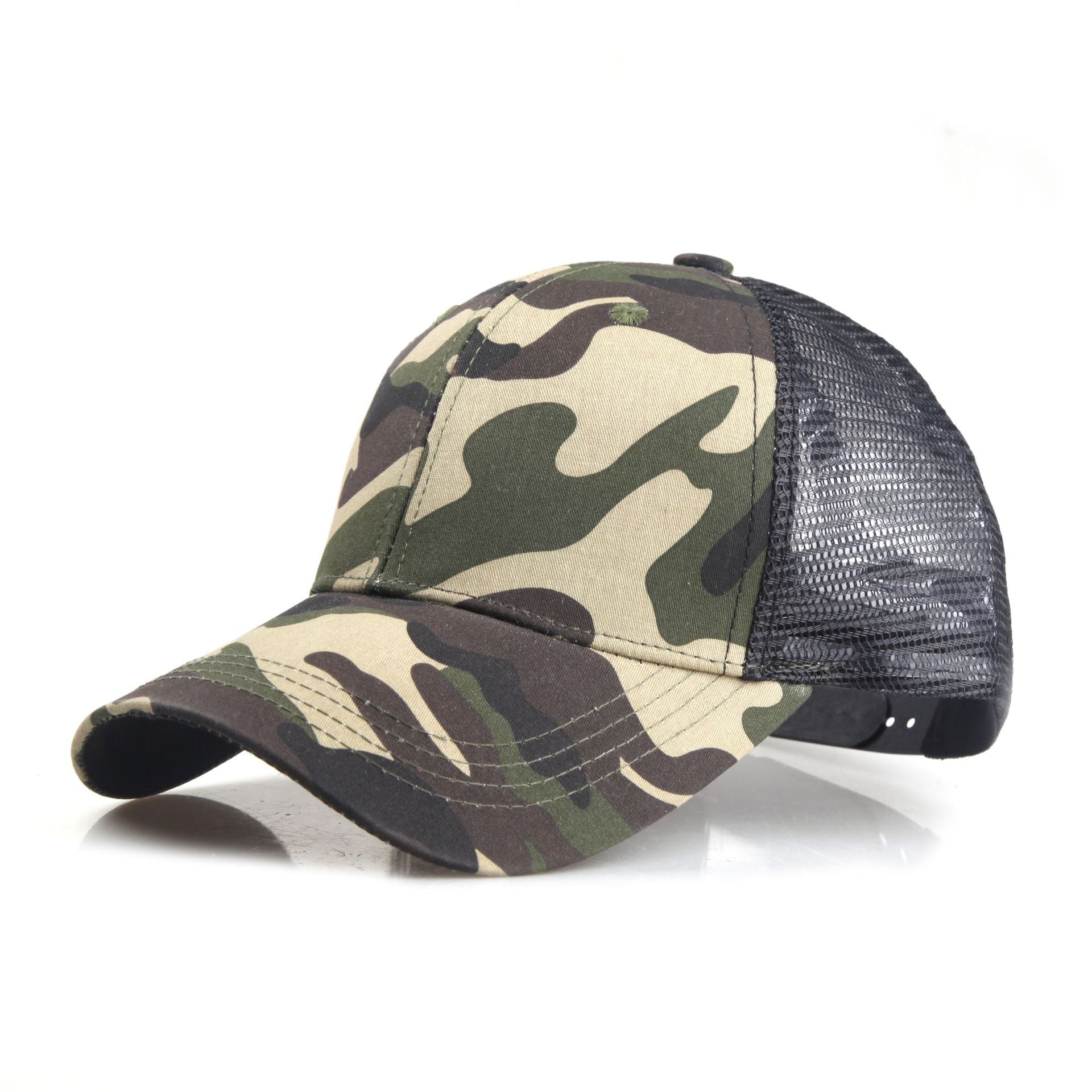 Wholesale Military Style Mesh Baseball Cap