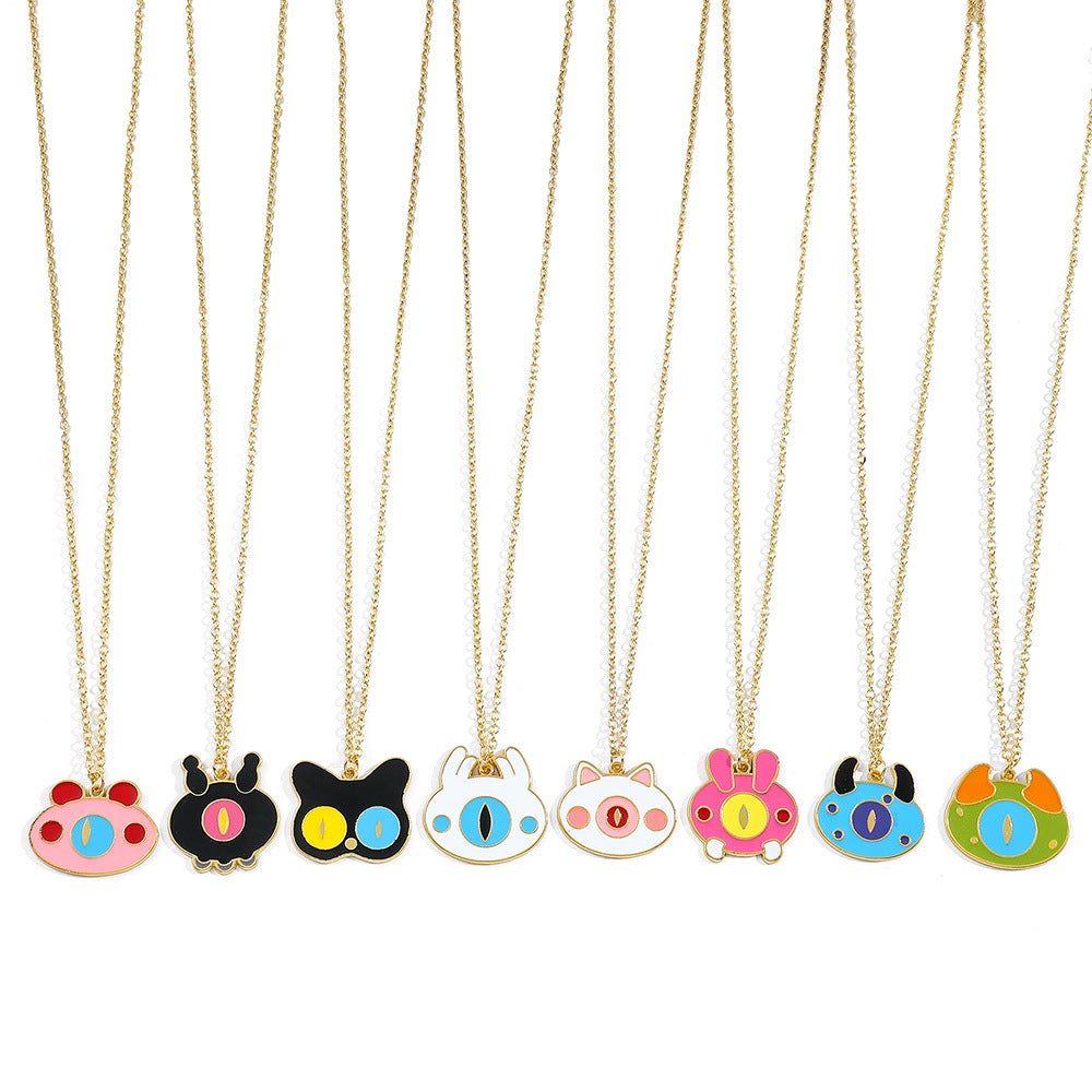 Wholesale Cute Little  Cartoon Alloy Necklace