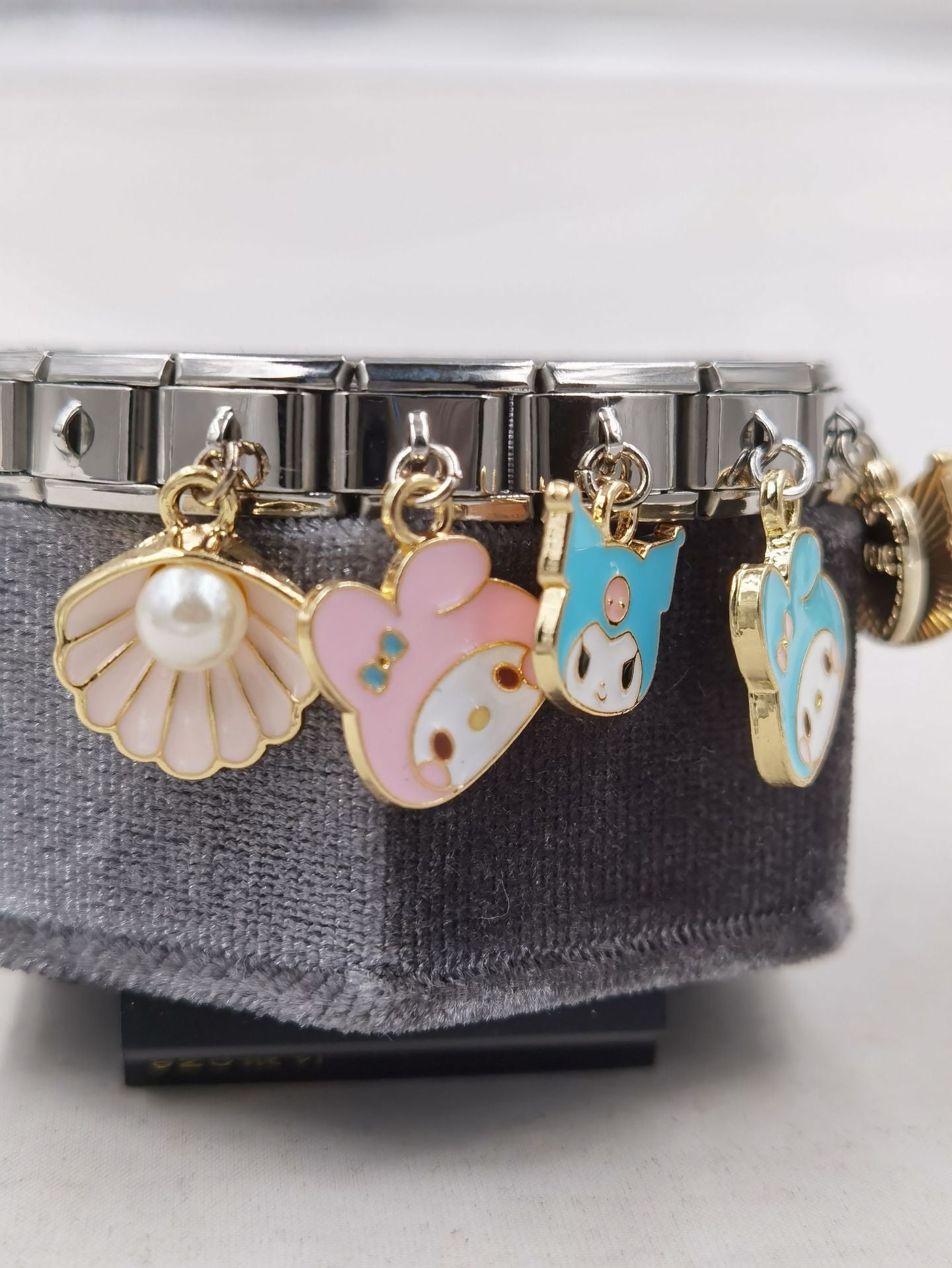 Wholesale Italian Charm Bracelet Charm Module Stainless Steel Bracelet 9mm DIY Pattern Free Stitching Detachable Composable Bracelet ACC-BT-XY001