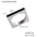 Wholesale zircon inlay ring stainless steel color retention finger ring