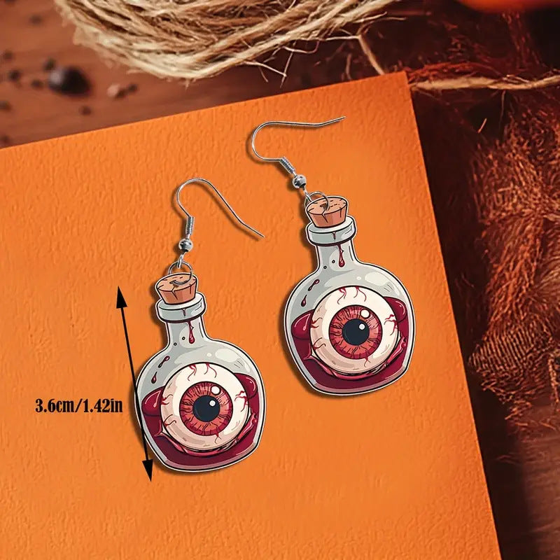 Wholesale Halloween Gothic  Bottle Earrings