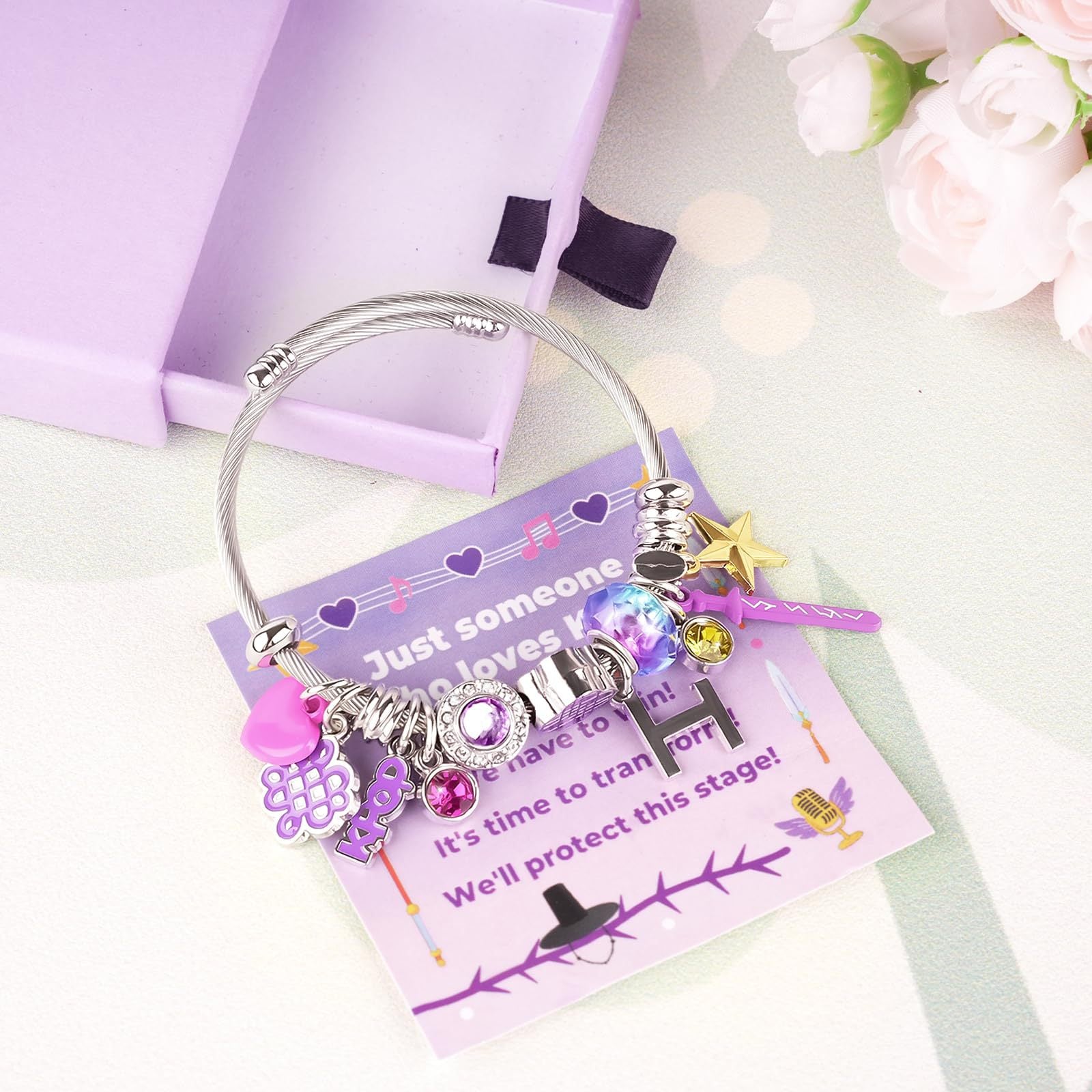 Wholesale KPOP Christmas  Love Peripheral Pendant Bracelet ACCVIP