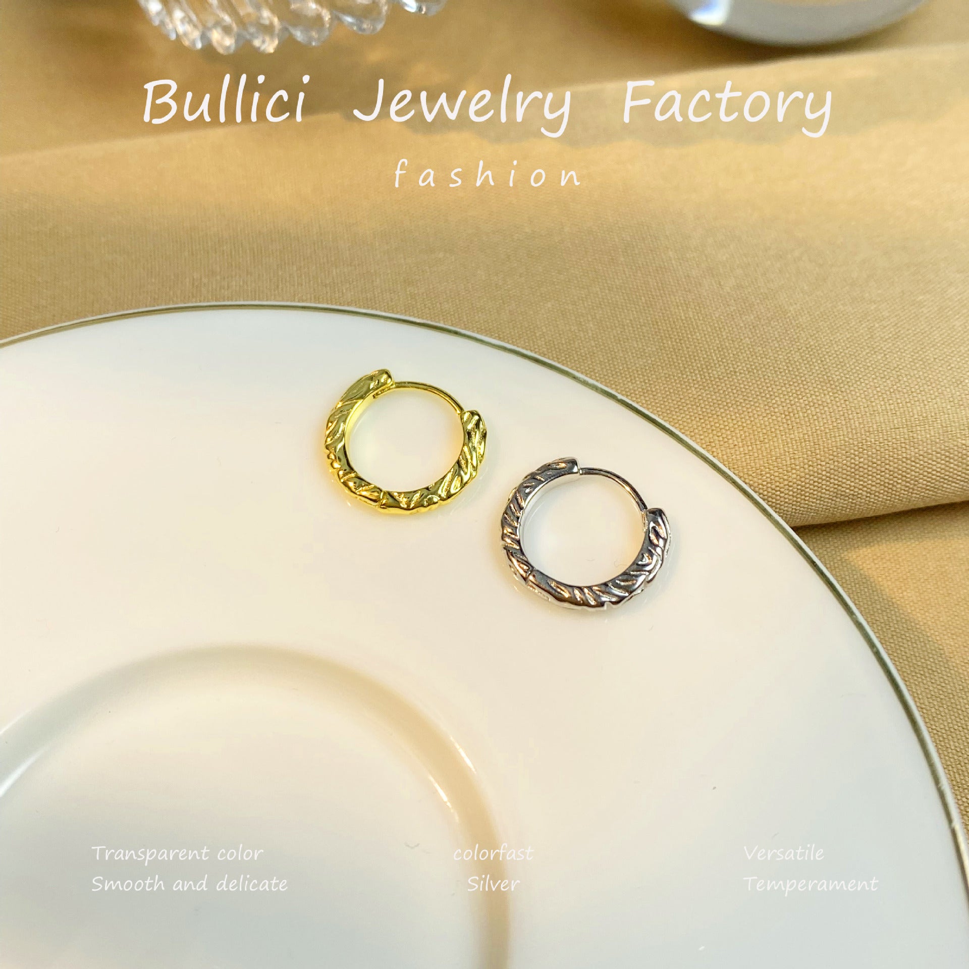 Wholesale Light Luxury Style S925 Sterling Silver Earrings