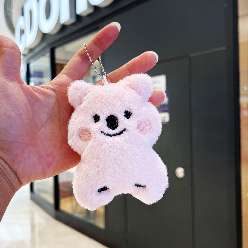 Wholesale Cute Capybara Star Cartoon Pendant Plush Keychain