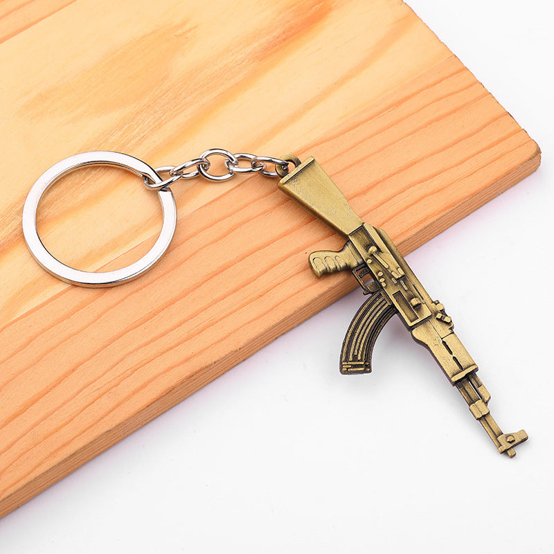 Wholesale Alloy Weapon Model Pendant Keychains