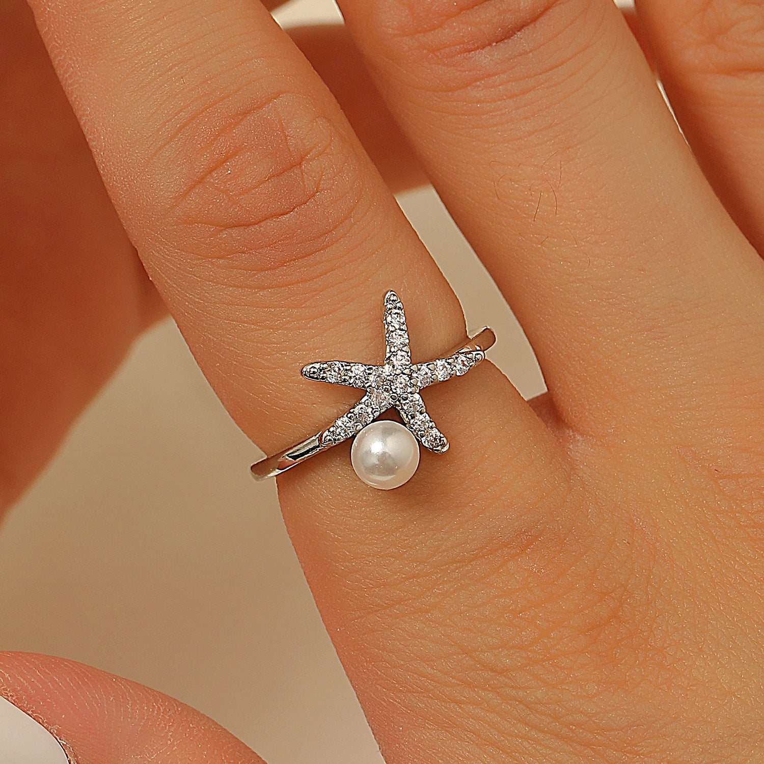 Wholesale Vintage Ring Turtle Sea Star Ring