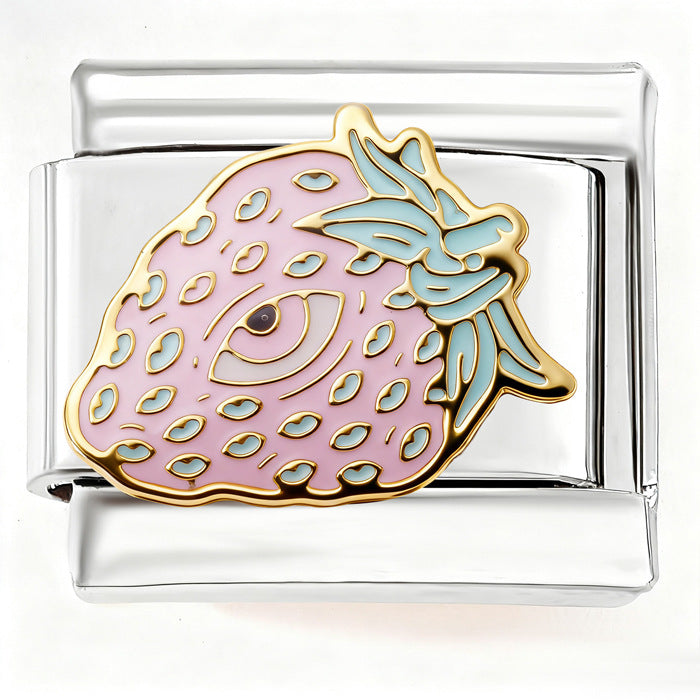 Wholesale  Italian Charm Bracelet 9mm DIY color patchwork Creative Stainless Steel Composable Bracelet