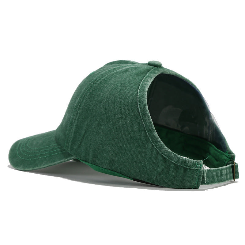 Wholesale  ponytail cap summer breathable sun protection baseball cap