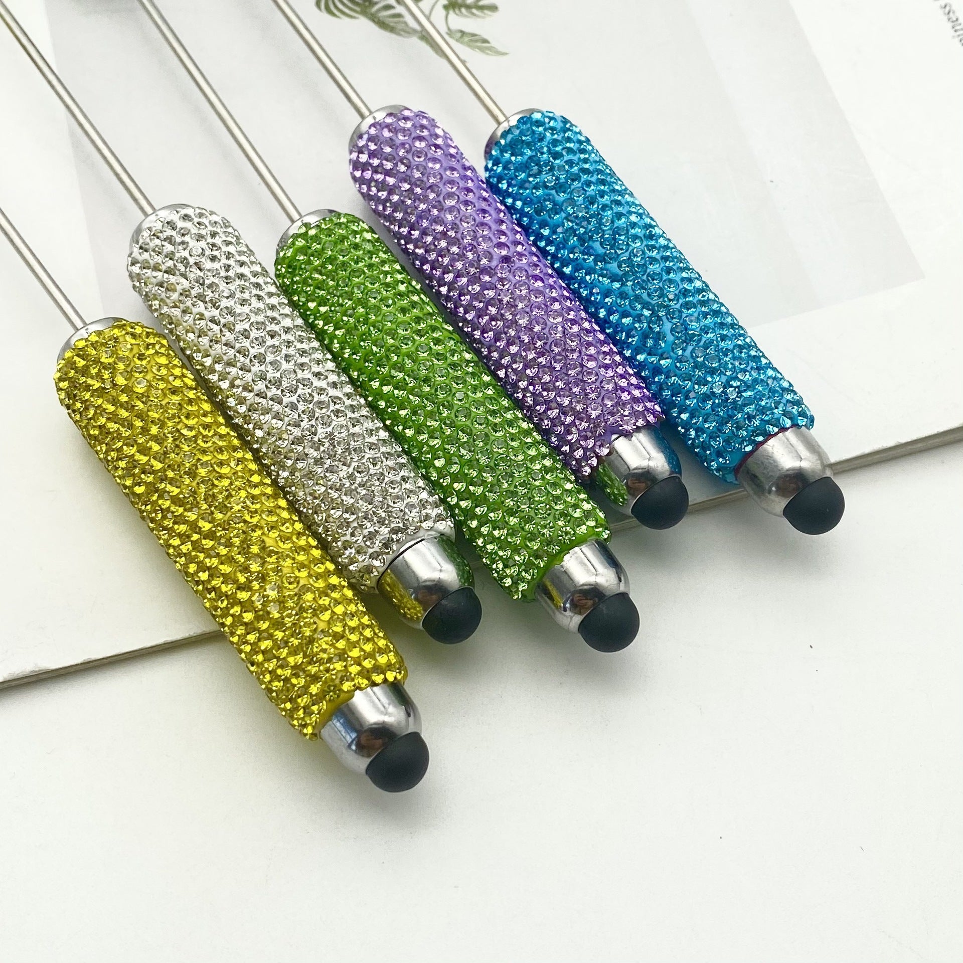 Wholesale full-diamond and pure diamond   Beadable Pens