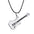 Wholesale Stainless Steel Guitar Pendant Necklaces