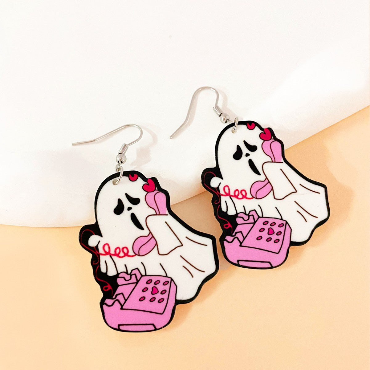 Wholesale  Acrylic Cartoon Cute Funny Halloween Earrings