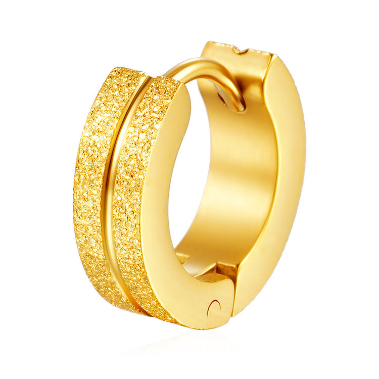 Wholesale Stainless Steel Flat Round Earrings ACC-ES-MuShan023