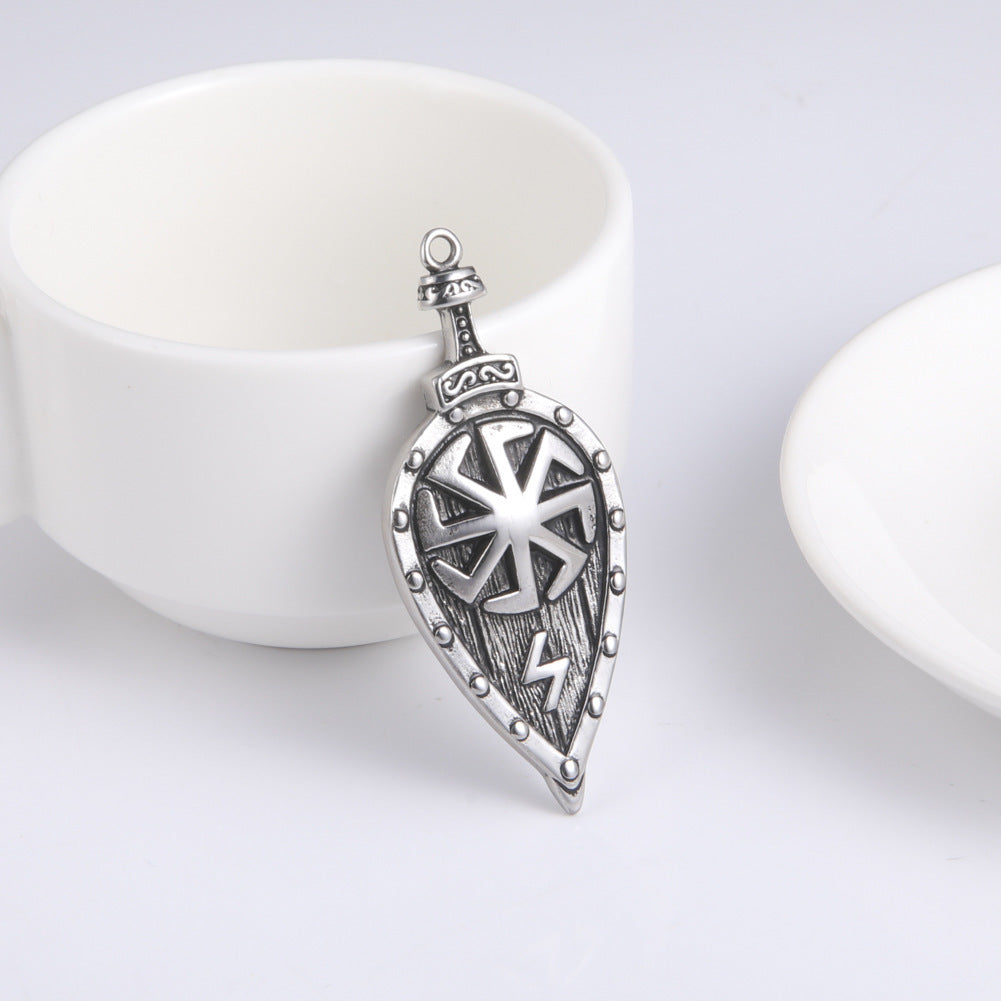 Wholesale  Sun Star Moon stainless steel pendant creative  necklace