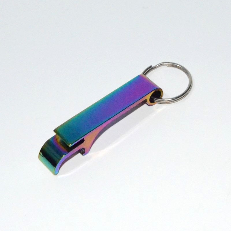 Wholesale Macaron Color Bottle Opener Aluminum Alloy Keychain ACC-KC-KaBiao008