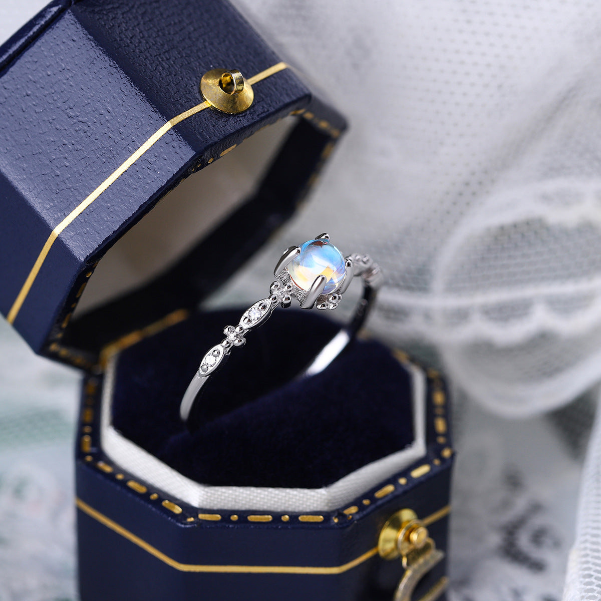 Wholesale Light Luxury  s925 Sterling Silver  Ring