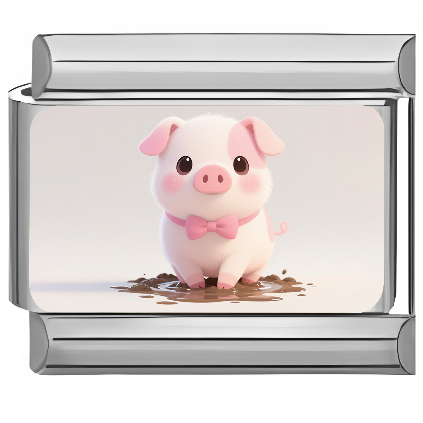 Wholesale Italian Charm Bracelet 9mm DIY Cute Pet Animal  Creative Stainless Steel Composable Bracelet