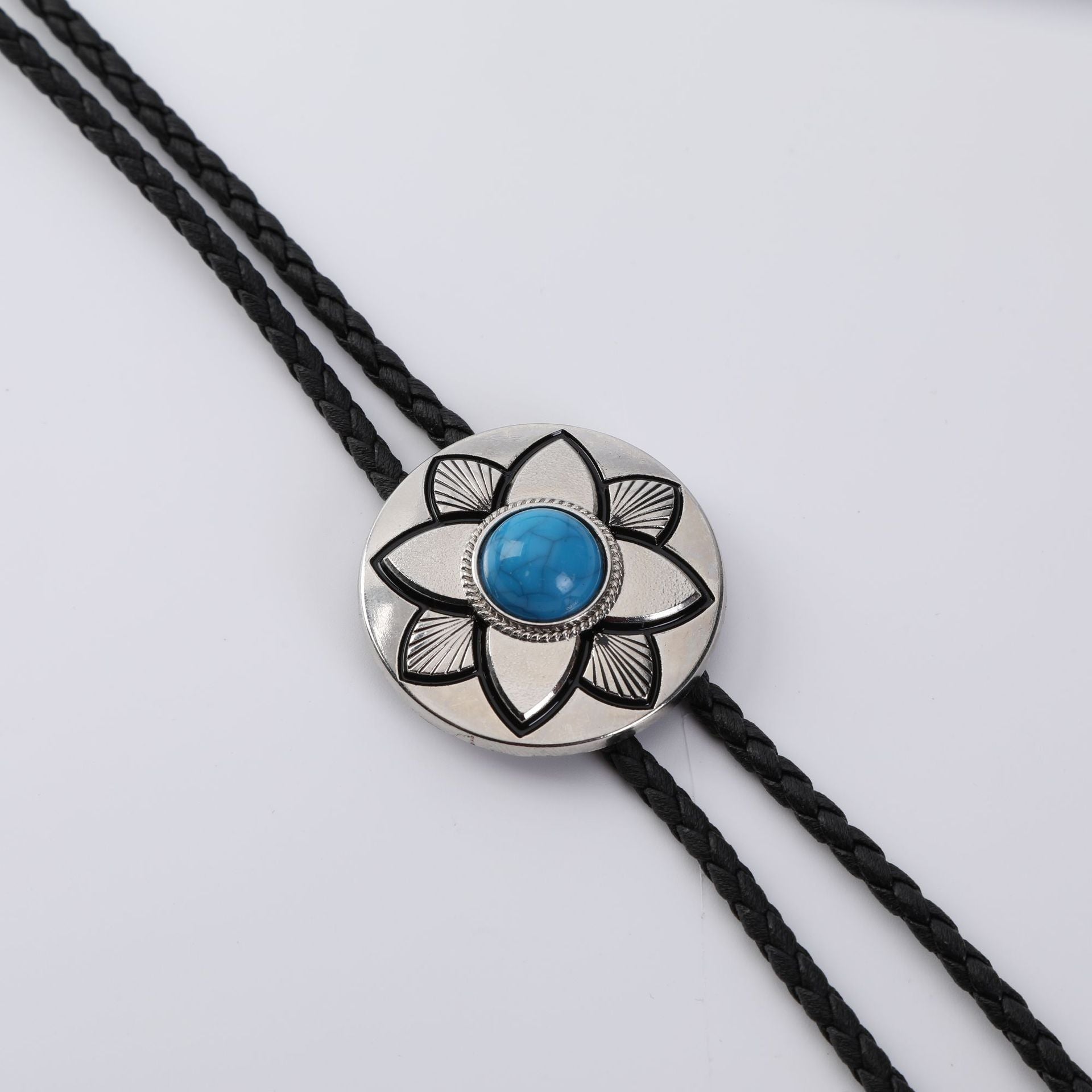 Wholesale  Adjustable Enamel Western Polo Tie Alloy Pendant  Necklace