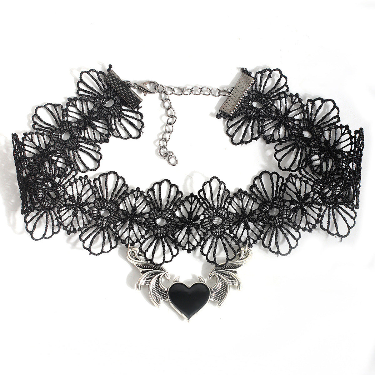 Wholesale  Multi-Layer Tassel Lace Collar Gothic Necklaces