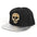 Wholesale hat metal skull flat hat snakeskin brim Tide brand hip-hop baseball cap