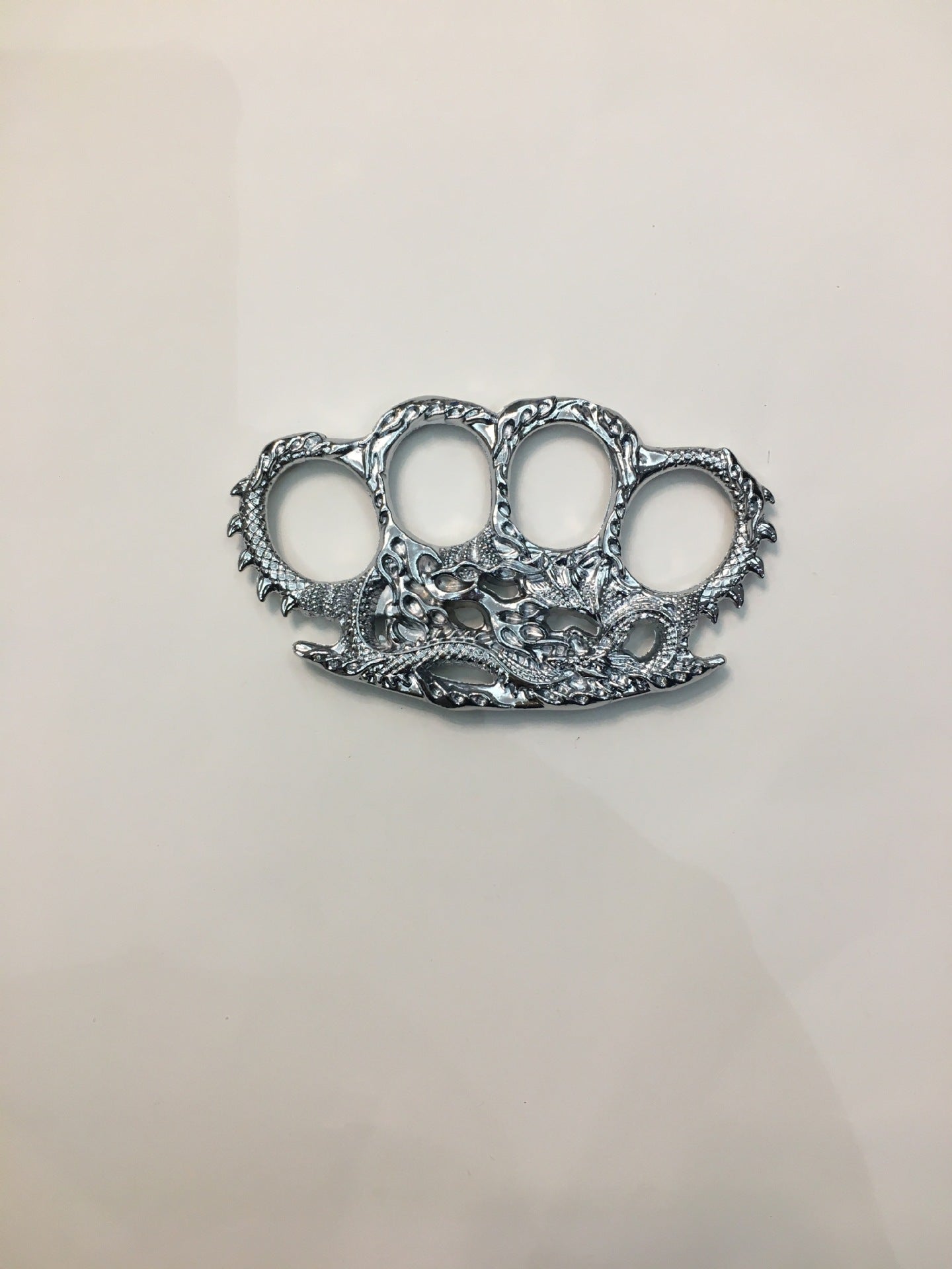 Wholesale  Aluminum Alloy Thickened Four-Finger Hand Support Keychain Accessories