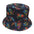 Wholesale  wave fisherman hat  shell turtle printed sun hat  bucket hat