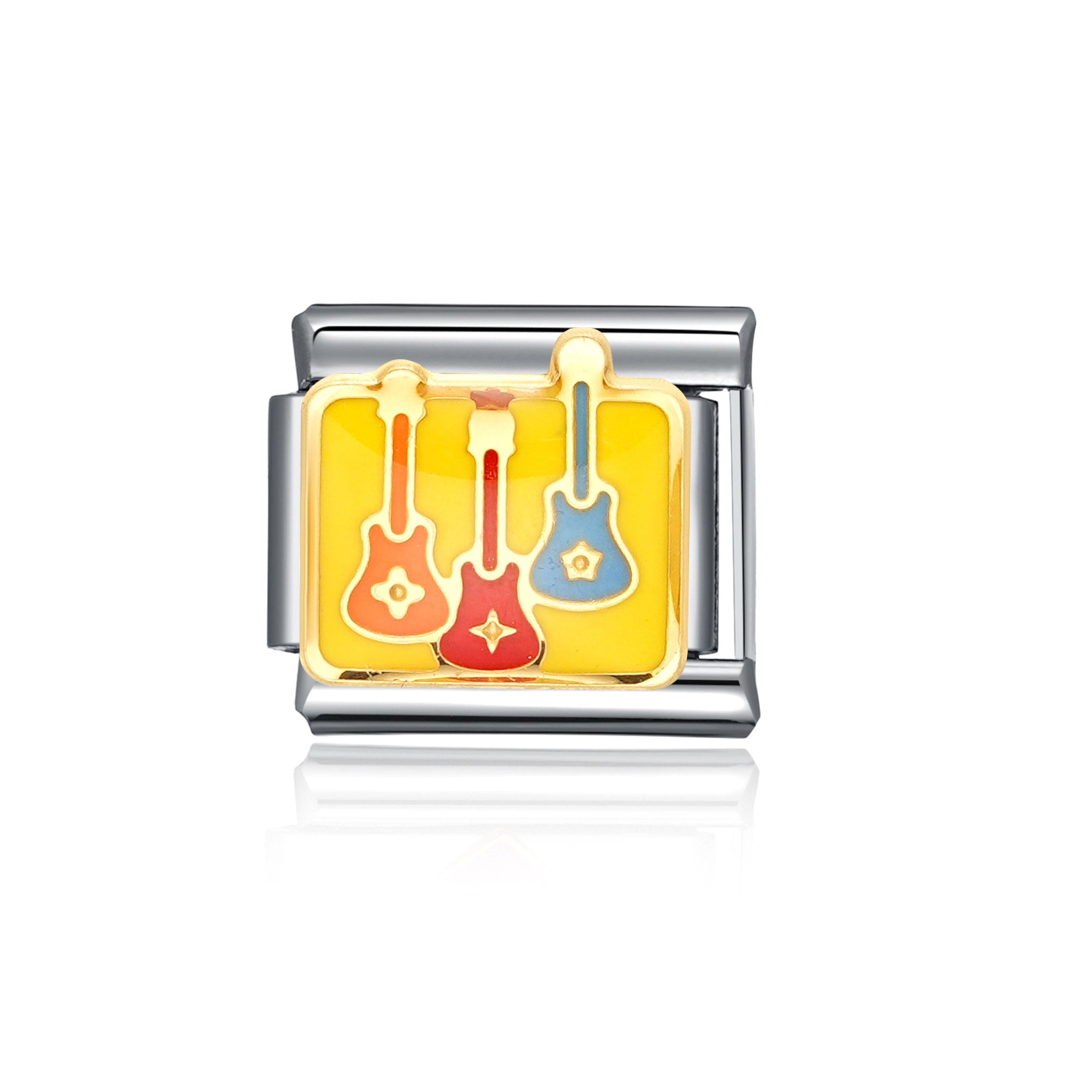 Bracelet de charme italien en gros de 9 mm d'animal d'épissage et de planable en acier inoxydable